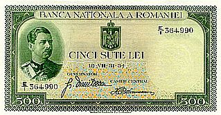 500 Lei 1934