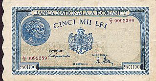 5.000 Lei 1944