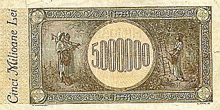 5 Millionen Lei 1947
