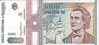 1.000 Lei 1991