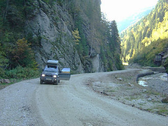 Schlucht Lotru