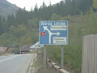 Schlucht Lotru
