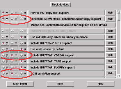 SCSI-Emulation für IDE-Brenner